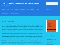 The Learner’s Greek New Testament Series by David Harris Walker